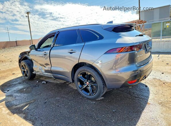 SADCL2GX1KA398839 2019 JAGUAR F-PACE Серый Задняя левая четверть