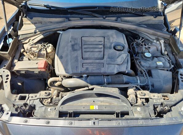 SADCL2GX1KA398839 2019 JAGUAR F-PACE Серый Вид задней части салона