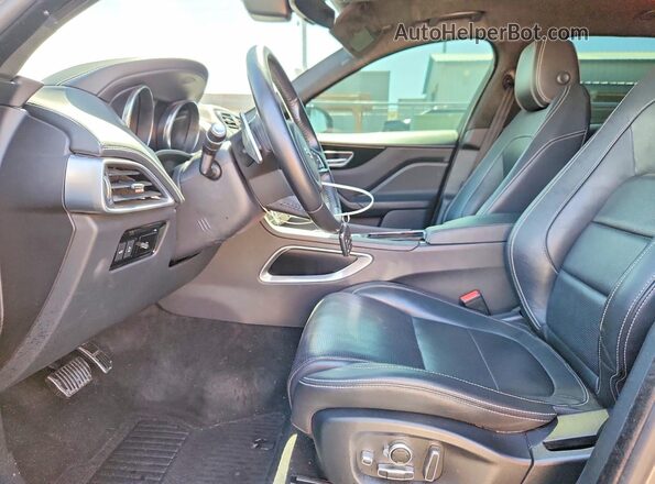 SADCL2GX1KA398839 2019 JAGUAR F-PACE Серый Вид салона спереди