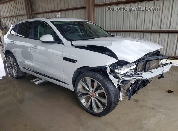 SADCL2GX3KA359394 2019 JAGUAR F-PACE White Передня права чверть