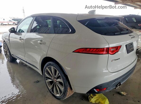 SADCL2GX3KA359394 2019 JAGUAR F-PACE White Задня ліва чверть