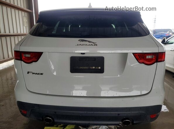SADCL2GX3KA359394 2019 JAGUAR F-PACE White Вид ззаду