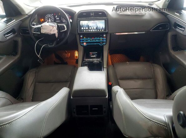 SADCL2GX3KA359394 2019 JAGUAR F-PACE White Вид панелі приладів