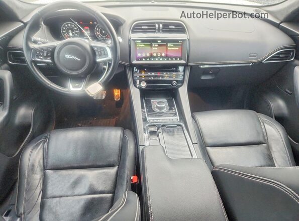 SADCL2GX5KA353175 2019 JAGUAR F-PACE White Widok deski rozdzielczej