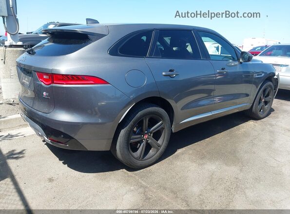 SADCM2BV1HA069599 2017 JAGUAR F-PACE Gray უკანა მარჯვენა