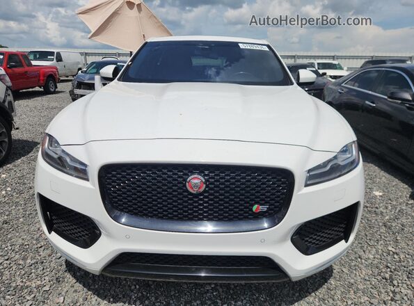 SADCM2BV4HA899266 2017 JAGUAR F-PACE Белый Вид спереди