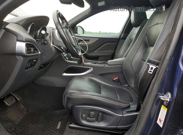 SADCM2BV9HA499266 2017 JAGUAR F-PACE Blue Սալոնի դիմացի տեսք