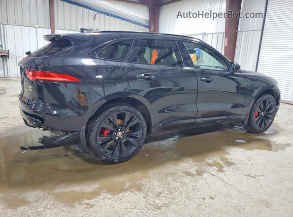 SADCM2FV1JA298087 2018 JAGUAR F-PACE Черный Задняя правая четверть
