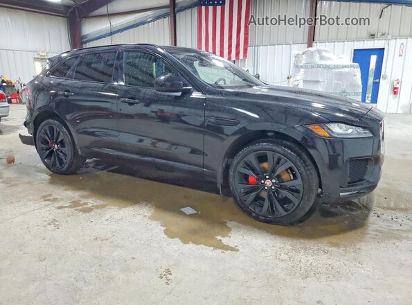 SADCM2FV1JA298087 2018 JAGUAR F-PACE Черный Передняя правая четверть