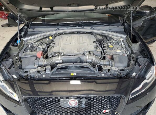 SADCM2FV1JA298087 2018 JAGUAR F-PACE Черный Вид подкапотного пространства