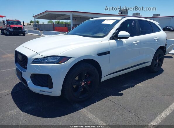 SADCM2FV1LA645629 2020 JAGUAR F-PACE White Vista tres cuartos delantera izquierda
