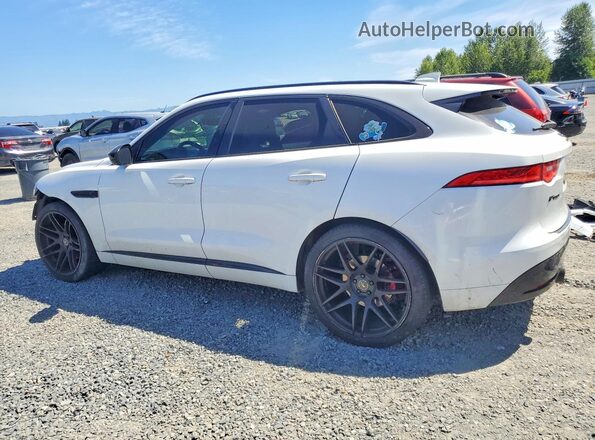SADCM2FV2JA250775 2018 JAGUAR F-PACE White Rear left