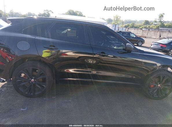 SADCM2FV2JA351167 2018 JAGUAR F-PACE Black Սալոնի հետևի տեսք