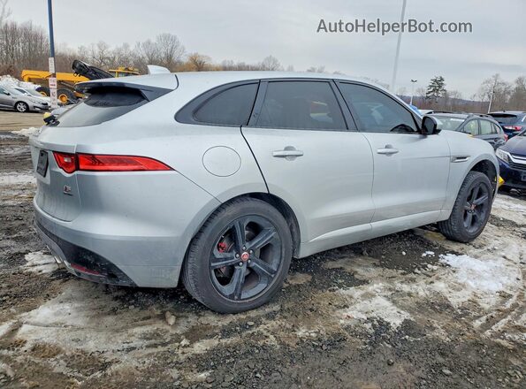 SADCM2FV2KA610046 2019 JAGUAR F-PACE Silver Trasero derecho