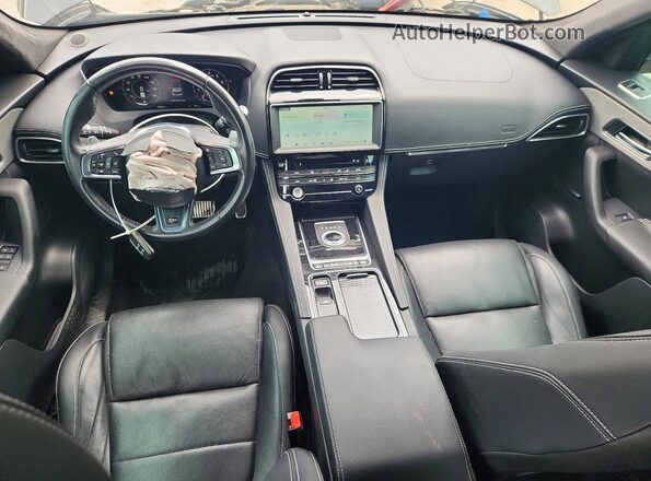 SADCM2FV2LA649656 2020 JAGUAR F-PACE Black Vista del salpicadero