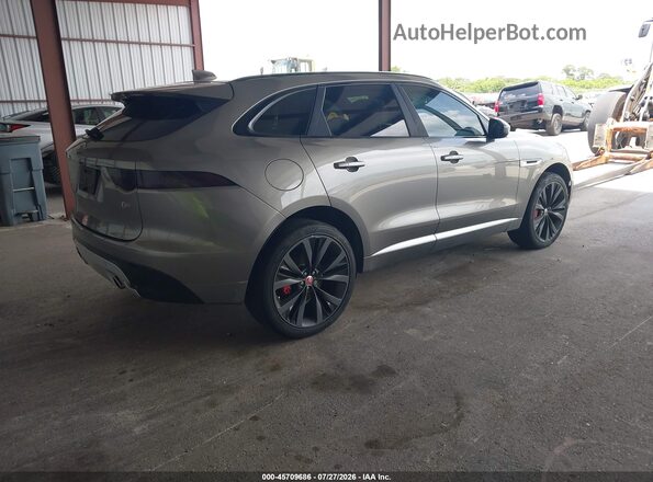 SADCM2FV3JA298706 2018 JAGUAR F-PACE Tan Rear right
