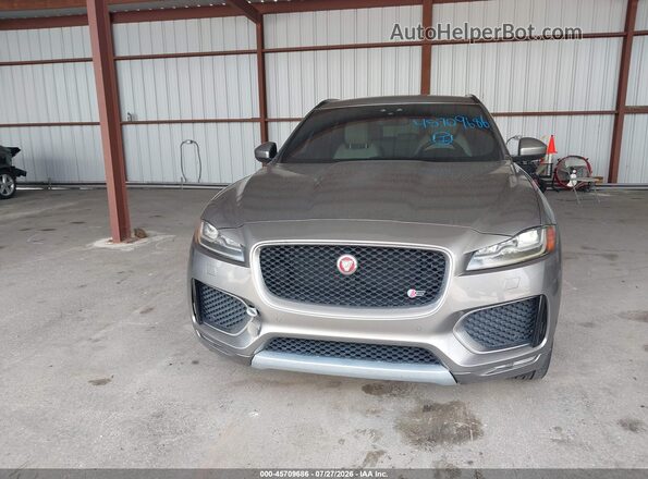 SADCM2FV3JA298706 2018 JAGUAR F-PACE Tan Front view
