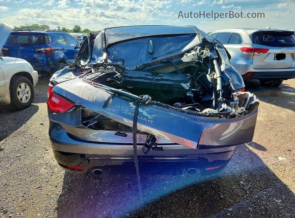 SADCM2FV5JA285634 2018 JAGUAR F-PACE Gray Widok z tyłu