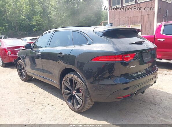 SADCM2FV6JA252951 2018 JAGUAR F-PACE Black Задня ліва чверть