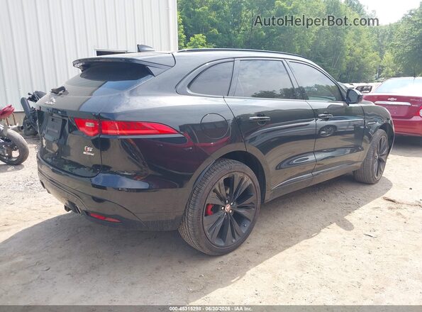 SADCM2FV6JA252951 2018 JAGUAR F-PACE Black Задня права чверть