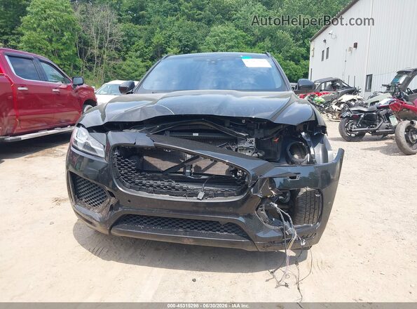 SADCM2FV6JA252951 2018 JAGUAR F-PACE Black Вид щитка приладів