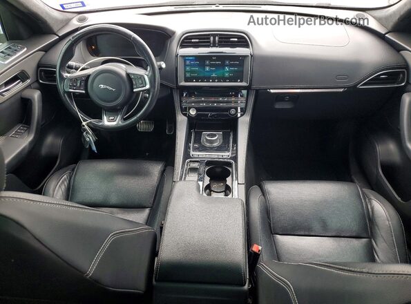 SADCM2FV7JA286784 2018 JAGUAR F-PACE Black Widok deski rozdzielczej