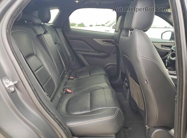 SADCM2FV7JA286784 2018 JAGUAR F-PACE Black Widok wnętrza z tyłu