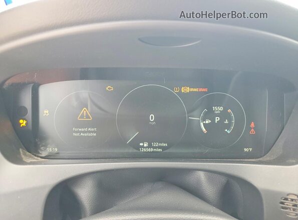 SADCM2FV7JA286784 2018 JAGUAR F-PACE Black Widok zestawu wskaźników