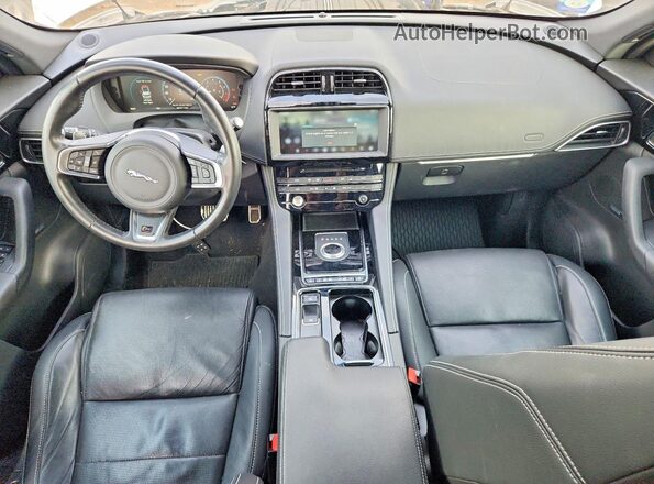 SADCM2FV7JA289460 2018 JAGUAR F-PACE White Vista del salpicadero