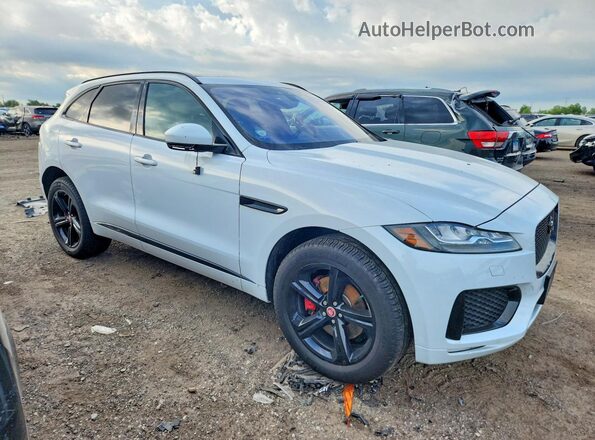 SADCM2FV7JA289460 2018 JAGUAR F-PACE White Delantero derecho