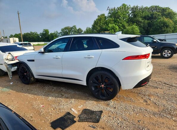 SADCM2FV8KA607040 2019 JAGUAR F-PACE White Задня ліва чверть