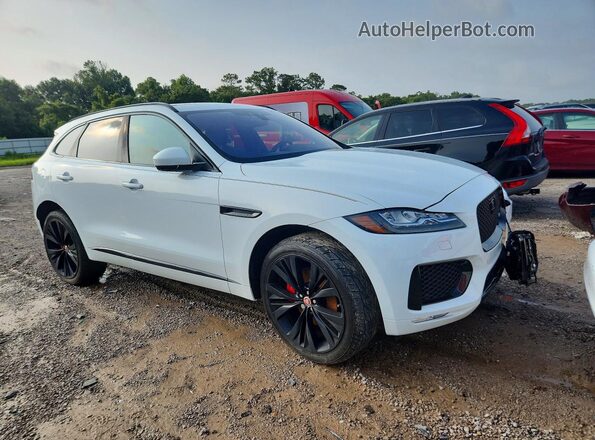 SADCM2FV8KA607040 2019 JAGUAR F-PACE White Передня права чверть