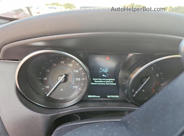 SADCM2FV8KA607040 2019 JAGUAR F-PACE White Вид щитка приладів