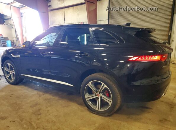 SADCM2FV9JA271218 2018 JAGUAR F-PACE Black Tył lewy