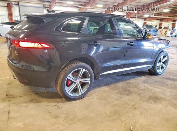 SADCM2FV9JA271218 2018 JAGUAR F-PACE Black Tył prawy