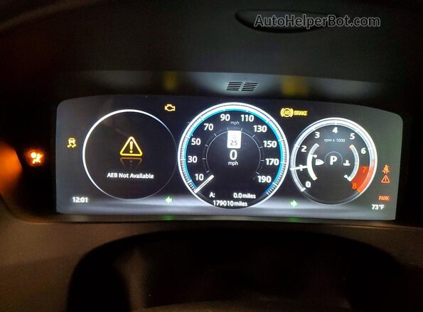 SADCM2FV9JA271218 2018 JAGUAR F-PACE Black Widok zestawu wskaźników