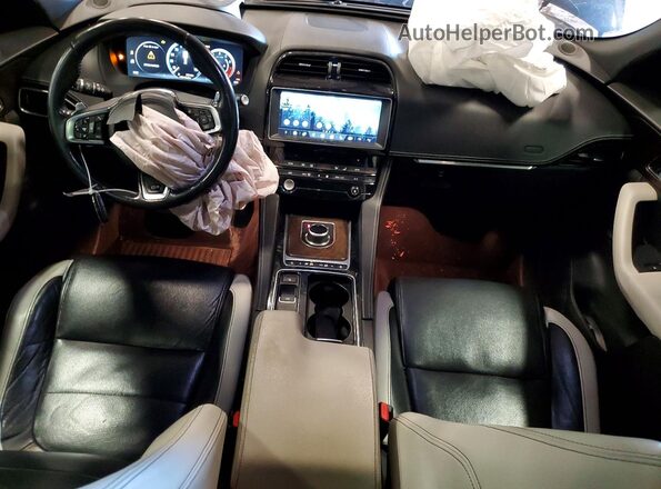 SADCM2FV9JA271218 2018 JAGUAR F-PACE Black Widok deski rozdzielczej