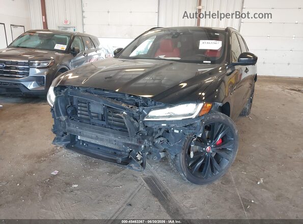 SADCM2FV9JA293784 2018 JAGUAR F-PACE Black Front view