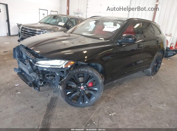 SADCM2FV9JA293784 2018 JAGUAR F-PACE Black Front left