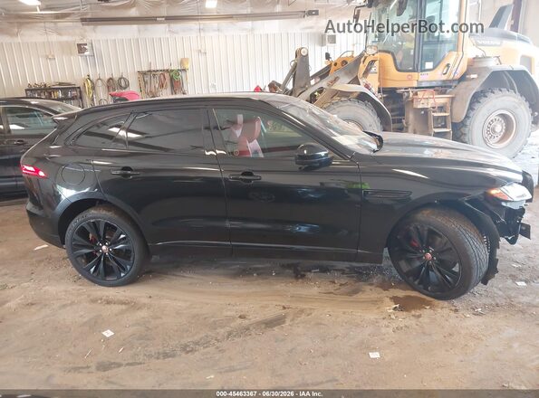 SADCM2FV9JA293784 2018 JAGUAR F-PACE Black Rear interior view