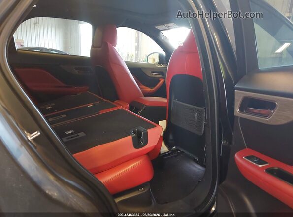 SADCM2FV9JA293784 2018 JAGUAR F-PACE Black VIN sticker view