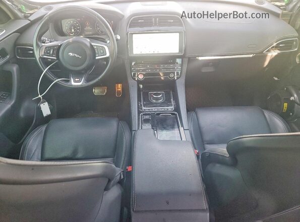 SADCM2FV9LA633311 2020 JAGUAR F-PACE Gray Вид панелі приладів