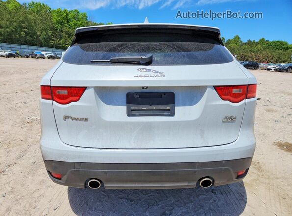 SADCN2EV0JA242365 2018 JAGUAR F-PACE White უკანა ხედი