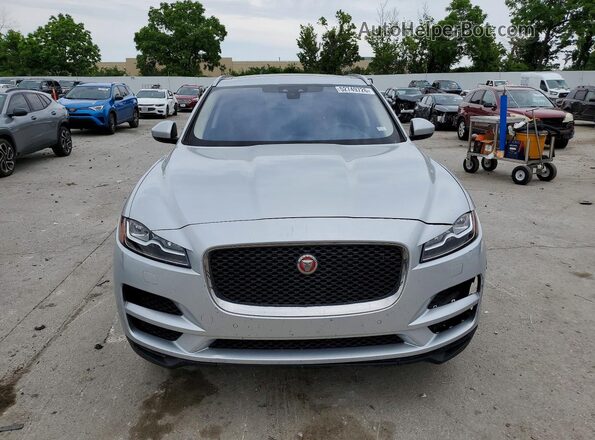 SADCN2GX0JA327561 2018 JAGUAR F-PACE Silver Front view