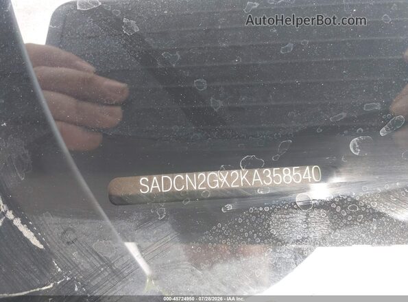 SADCN2GX2KA358540 2019 JAGUAR F-PACE White Engine compartment view