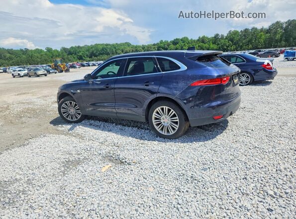 SADCN2GX4KA397811 2019 JAGUAR F-PACE Blue Tył lewy