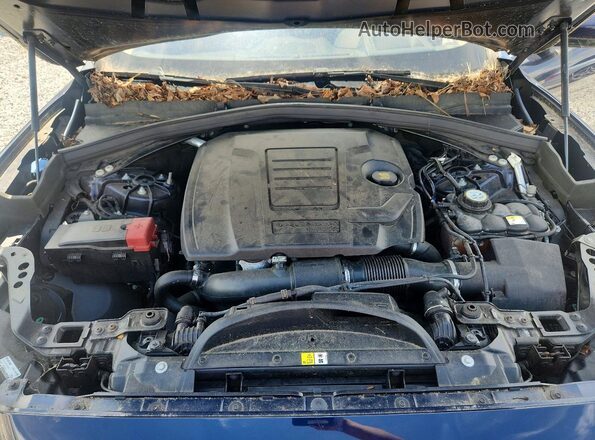 SADCN2GX4KA397811 2019 JAGUAR F-PACE Blue Widok komory silnika