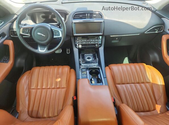SADCN2GX4KA397811 2019 JAGUAR F-PACE Blue Widok deski rozdzielczej