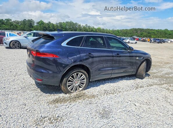 SADCN2GX4KA397811 2019 JAGUAR F-PACE Blue Tył prawy