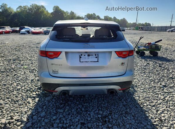 SADCP2BV7HA056461 2017 JAGUAR F-PACE Серебряный Вид сзади